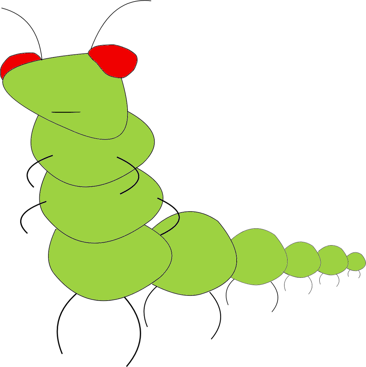 getbugd's green roly-poly mascot